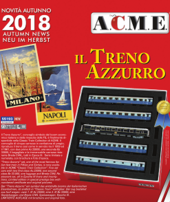 ACME 55193  Five car passenger set  IL TRENO AZZURRO  Limited Edition, FS