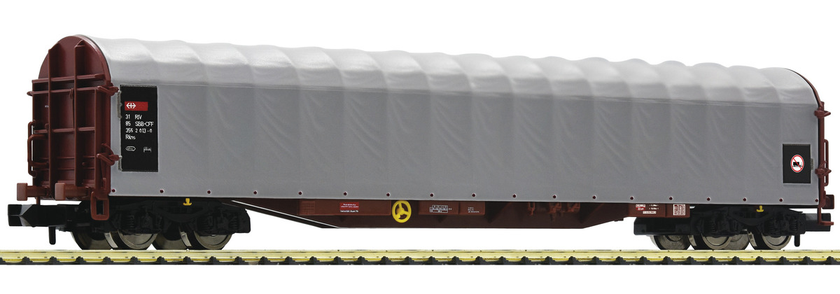 Fleischmann 837702  Sliding tarpaulin wagon, SBB