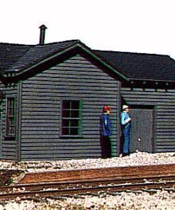 American Model Builders 124  Illinois Central Type "B" Depot