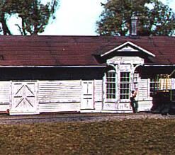 American Model Builders 707  Santa Fe Style One Story Depot
