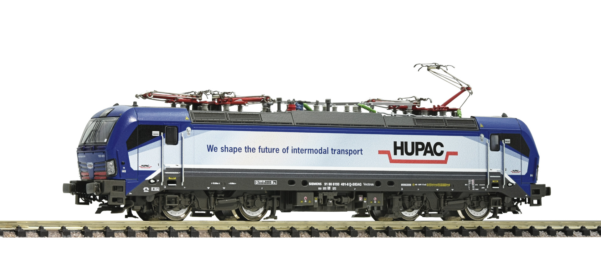 Fleischmann 739396  Electric locomotive class 193, HUPAC (DCC w/Sound)