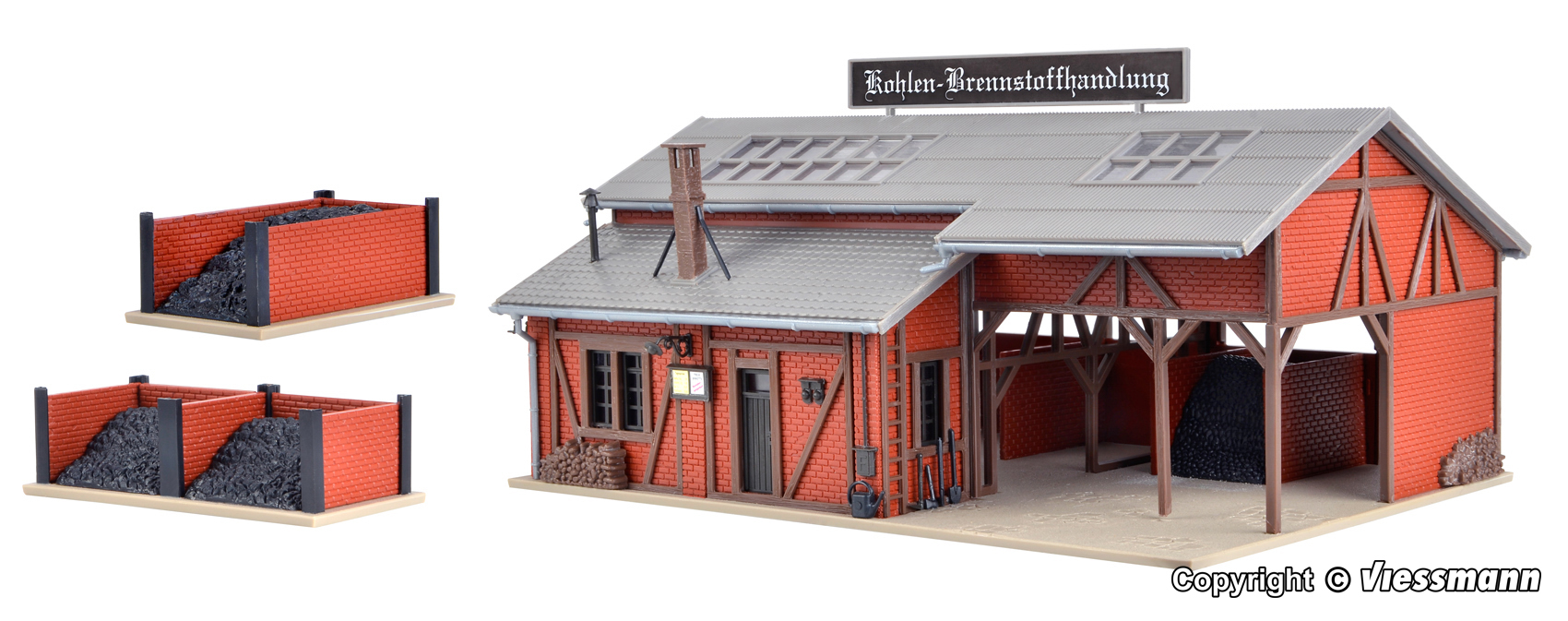 Vollmer 45615  HO Coal depot