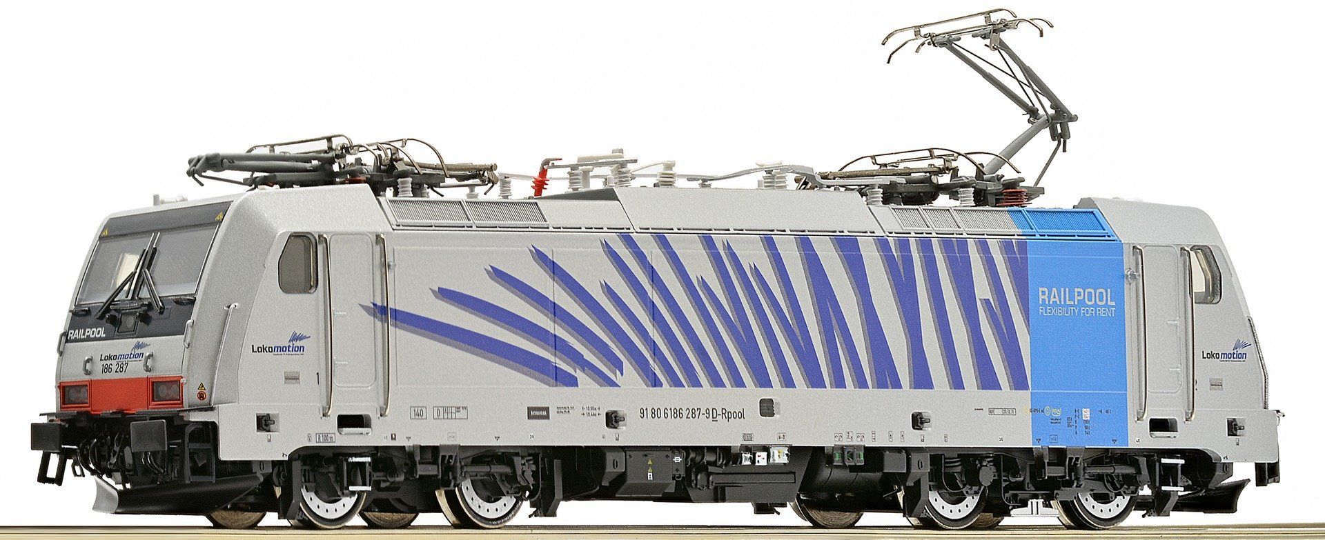 Roco 73654  Electric Locomotive BR 186, Railpool
