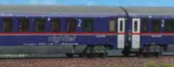 ACME 55236  ÖBB "NIGHTJET" Set of two Bcmz couchette cars