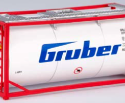 B-Models LT210  20 Tank Container "GRUBER" Decorative Only