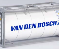 B-Models LT214  20 Tank Container "VAN DEN BOSCH" Decorative Only
