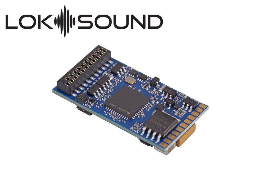 ESU 58419 LokSound 5 DCC/MM/SX/M4 no loaded sound, 21MTC NEM6660, w/speaker