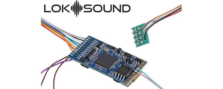 ESU 58410 LokSound 5 DCC/MM/SX/M4 no loaded sound, 8-pin NEM652, w/speaker