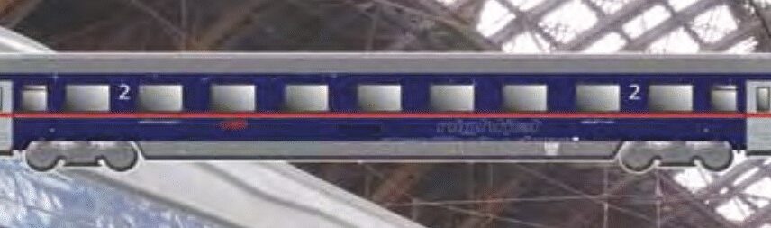ACME 52546  ÖBB "NIGHTJET" 2nd class compartment coach