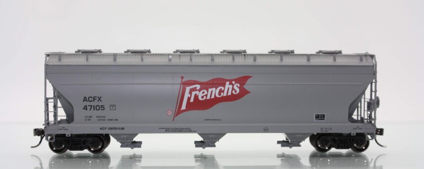 InterMountain Railway 47085-06 French's ACF 4650 Cu. Ft. 3-Bay Hopper