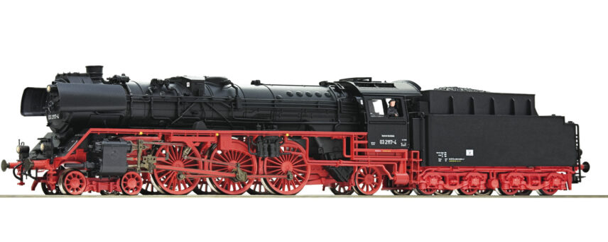 ROCO 73015  Steam locomotive class 03 (Reko), DR (DCC w/Sound)