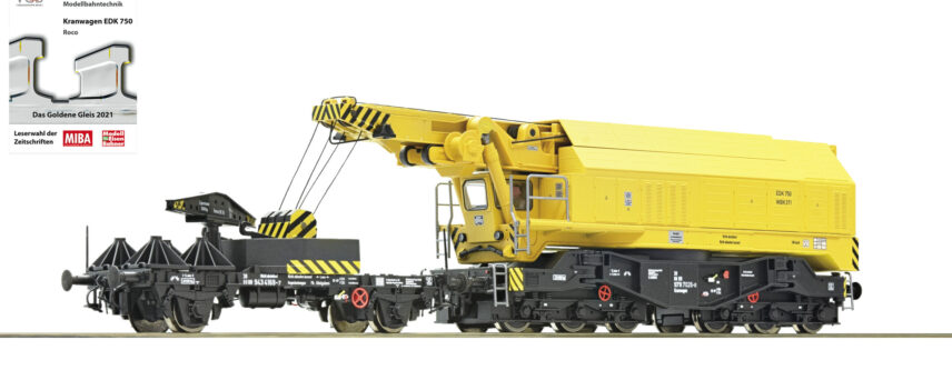 Roco 73035 Slewing railway crane for digital operation, DB (DCC/Sound)