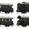 Roco 74102  4 piece set passenger coaches "Donnerbüchse", DRG