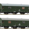 Roco 74111  2 piece set: Mail coaches “Rekowagen”, DR
