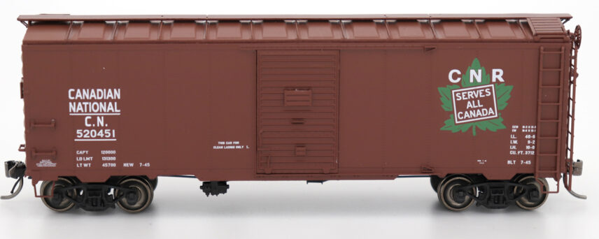 InterMountain Railway 45705-03   40' Boxcar 1937 AAR Canadian National #520541