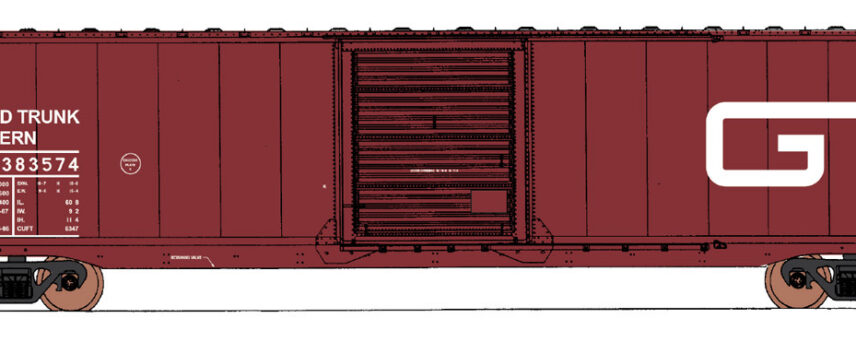 InterMountain Railway 46904-06  60' PS-1 Boxcar Grand Trunk Western
