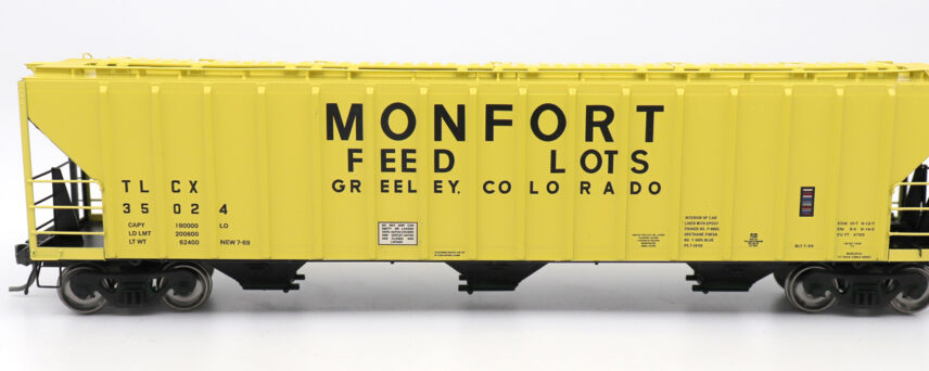 InterMountain Railway 472212-01 4785 PS2-CD Covered Hopper, Monfort