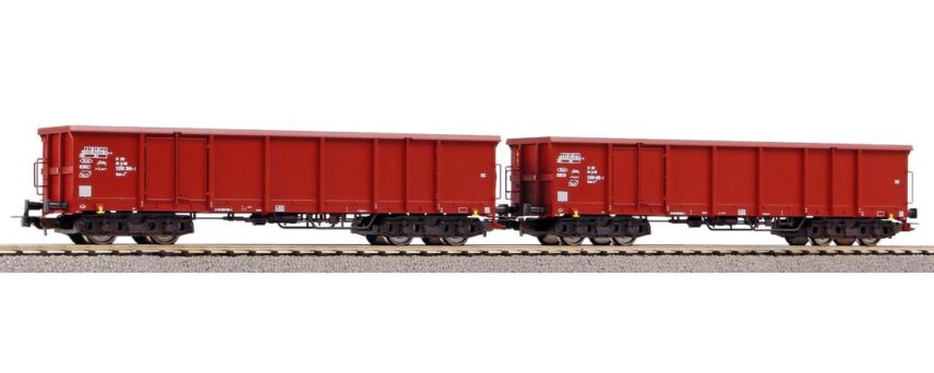 Piko 58383   2 pcs Gondola Eaos-x set, DB AG