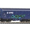 Piko 58965 Sliding Tarp Wagon w/graffiti "VTG"
