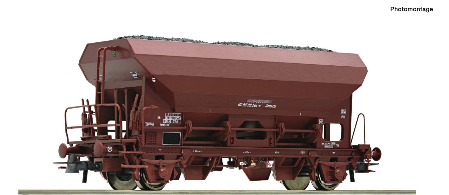 Roco 76576  Self unloading hopper wagon, DR