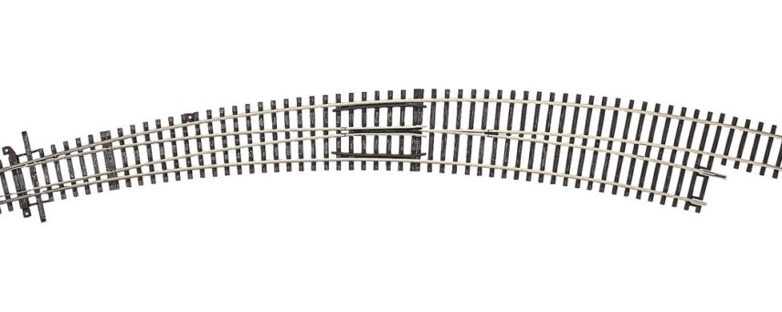 Roco 42477 HO Curved turnout right BWr9/10