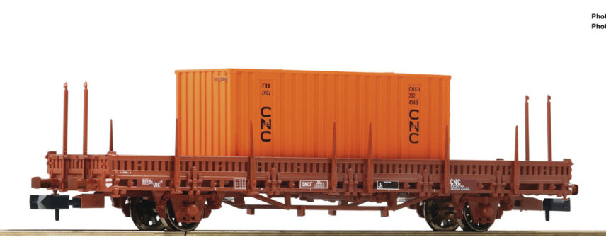 Fleischmann 825736  Swivel stake wagon, SNCF