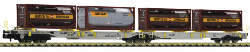 Fleischmann 825026  Articulated double pocket wagon T2000, AAE