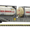 Fleischmann 825211  Container carrier wagon with tank containers, AAE