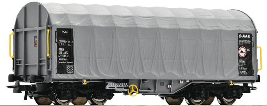 Roco 76442  Sliding tarpaulin wagon, AAE