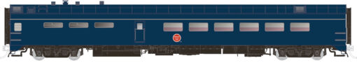 Rapido Trains 124039 Pullman-Standard Lightweight Dining Car Missouri Pacific (Jenks Blue)