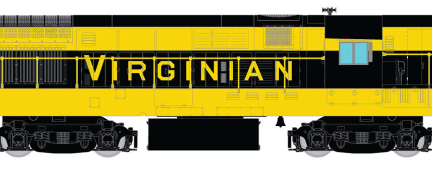 Rapido Trains 44524   Diesel Locomotive H-16-44 Virginian (DCC w/Sound)