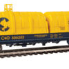 Walthers Proto 105214  50' Evans Cushion Coil Car, Chessie/C&O