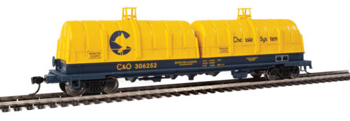 Walthers Proto 105215  50' Evans Cushion Coil Car, Chessie/C&O