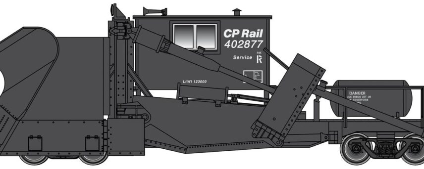 Walthers Proto 110118 Jordan Spreader, Canadian Pacific