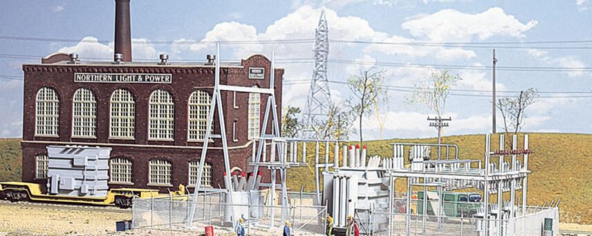 Walthers Cornerstone 3025  Northern Light & Power Substation