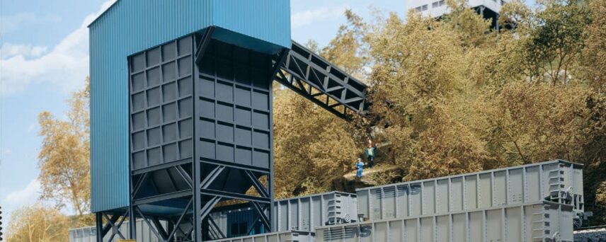 Walthers Cornerstone 3051 Coal Flood Loader