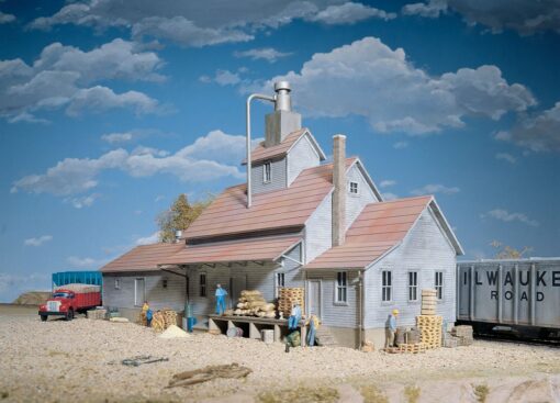 Walthers Cornerstone 3061   Sunrise Feed Mill
