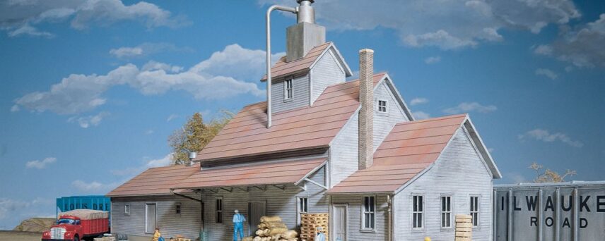 Walthers Cornerstone 3061   Sunrise Feed Mill