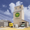 Walthers Cornerstone 3096 Valley Growers Association Steel Grain Elevator