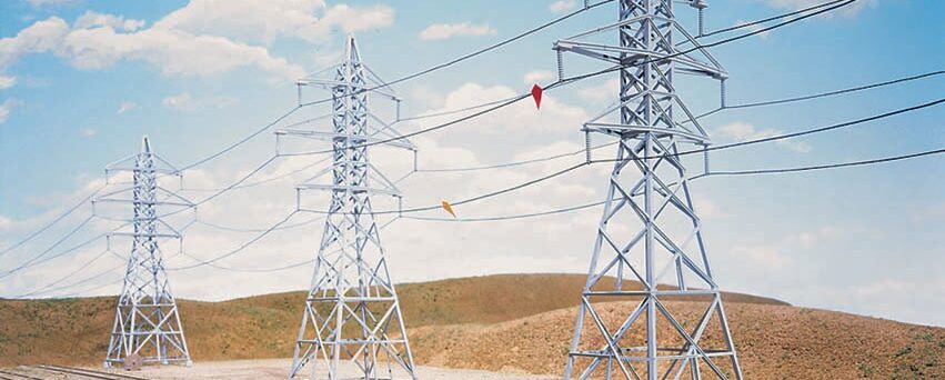Walthers Cornerstone 3121 High-Voltage Transmission Tower -- pkg(4)