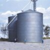 Walthers Cornerstone 3123   Big Grain Storage Bin