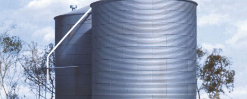 Walthers Cornerstone 3123   Big Grain Storage Bin