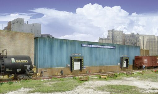 Walthers Cornerstone 3192   Bud's Trucking Company Background Building
