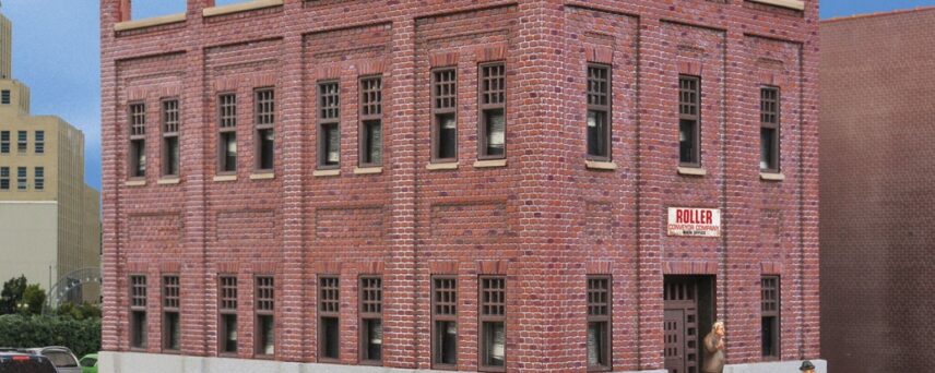 Walthers Cornerstone 4050  Brick Office Building