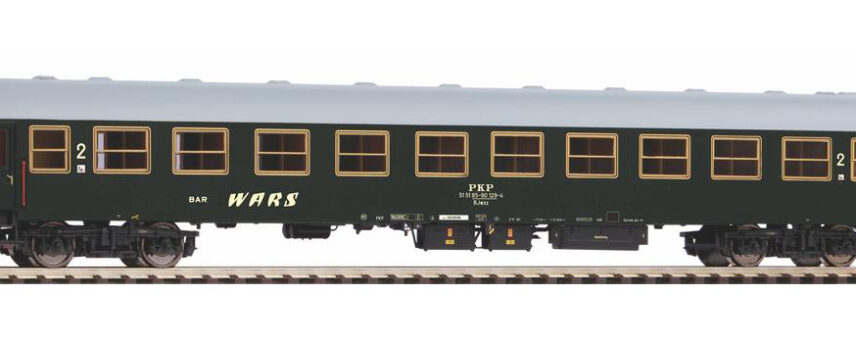 Piko 97611 2nd class passenger coach 111A, PKP