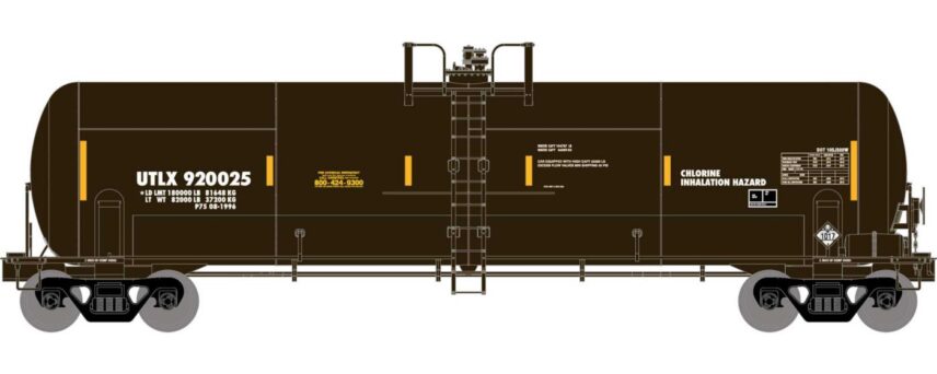 Athearn 15921  RTC 20,900-Gal Acid Tank, UTLX
