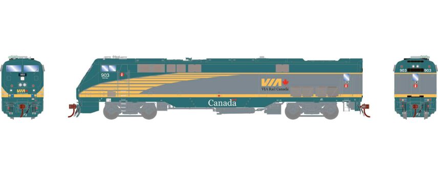 Athearn Genesis 81111  AMD103/P42DC, VIA #903