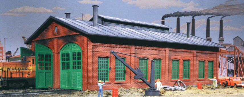 Walthers Cornerstone 3007  2-Stall Enginehouse