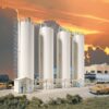 Walthers Cornerstone 3081  Plastic Pellet Transfer Facility
