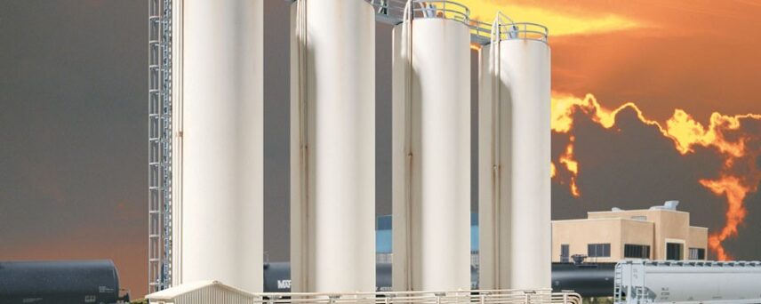 Walthers Cornerstone 3081  Plastic Pellet Transfer Facility